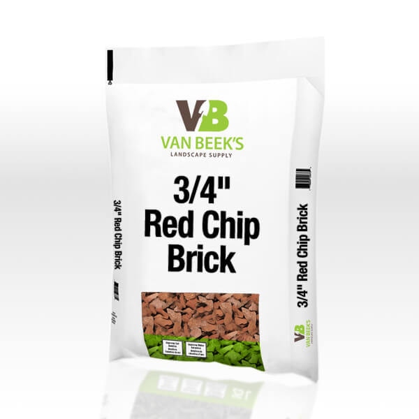 3/4" Red Chip Brick